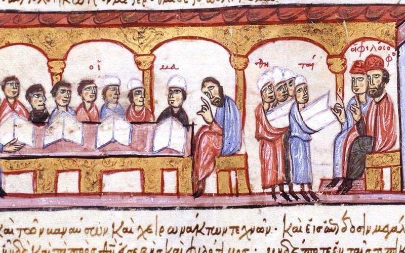 Educație, școală și cultură în Imperiul Bizantin