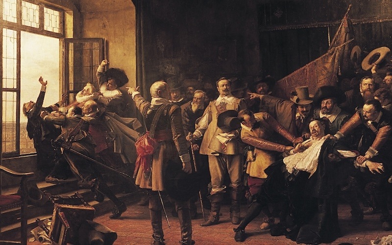 Declanșarea Războiului de Treizeci de Ani. Rebeliunea nobiliară de la Praga