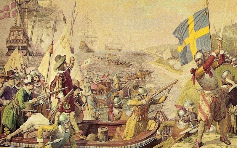Ofensiva Suediei asupra Danemarcei. Posesia țărmului baltic