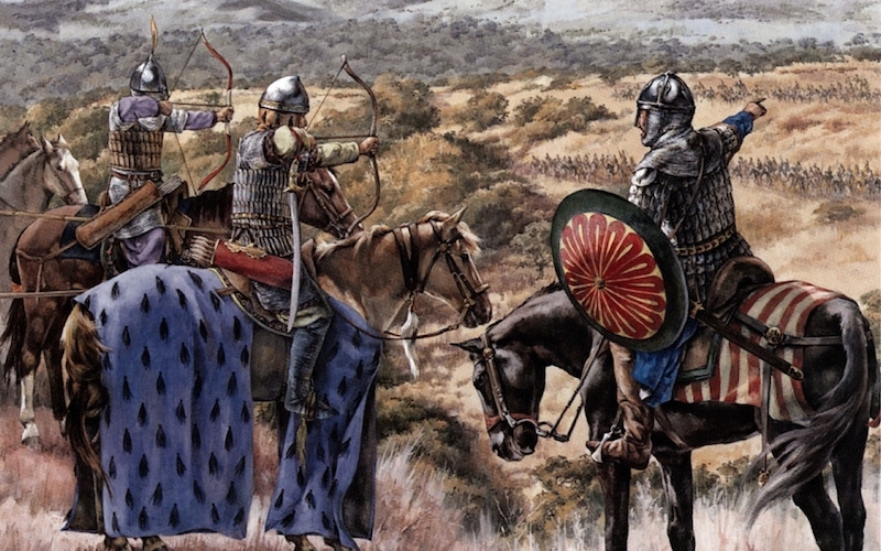 Armată, logistică și campanie militară în Imperiul Bizantin